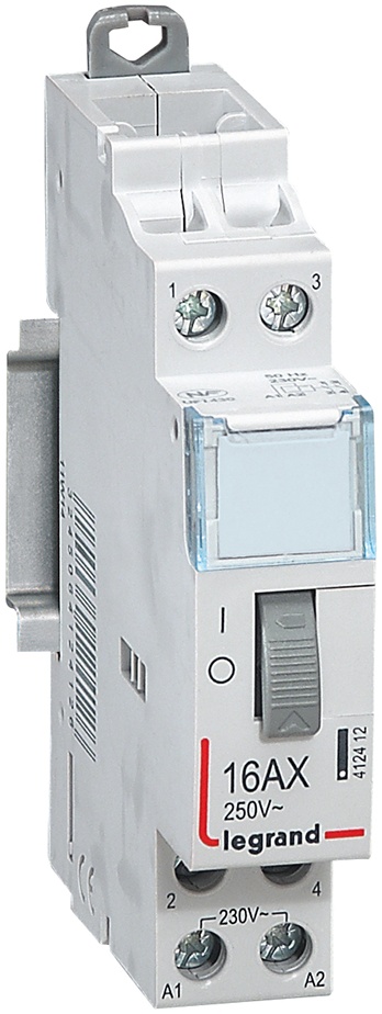 Télérupteur standard à vis 230V~- 2P - 250V~~ - 16A - 2F - 1 module