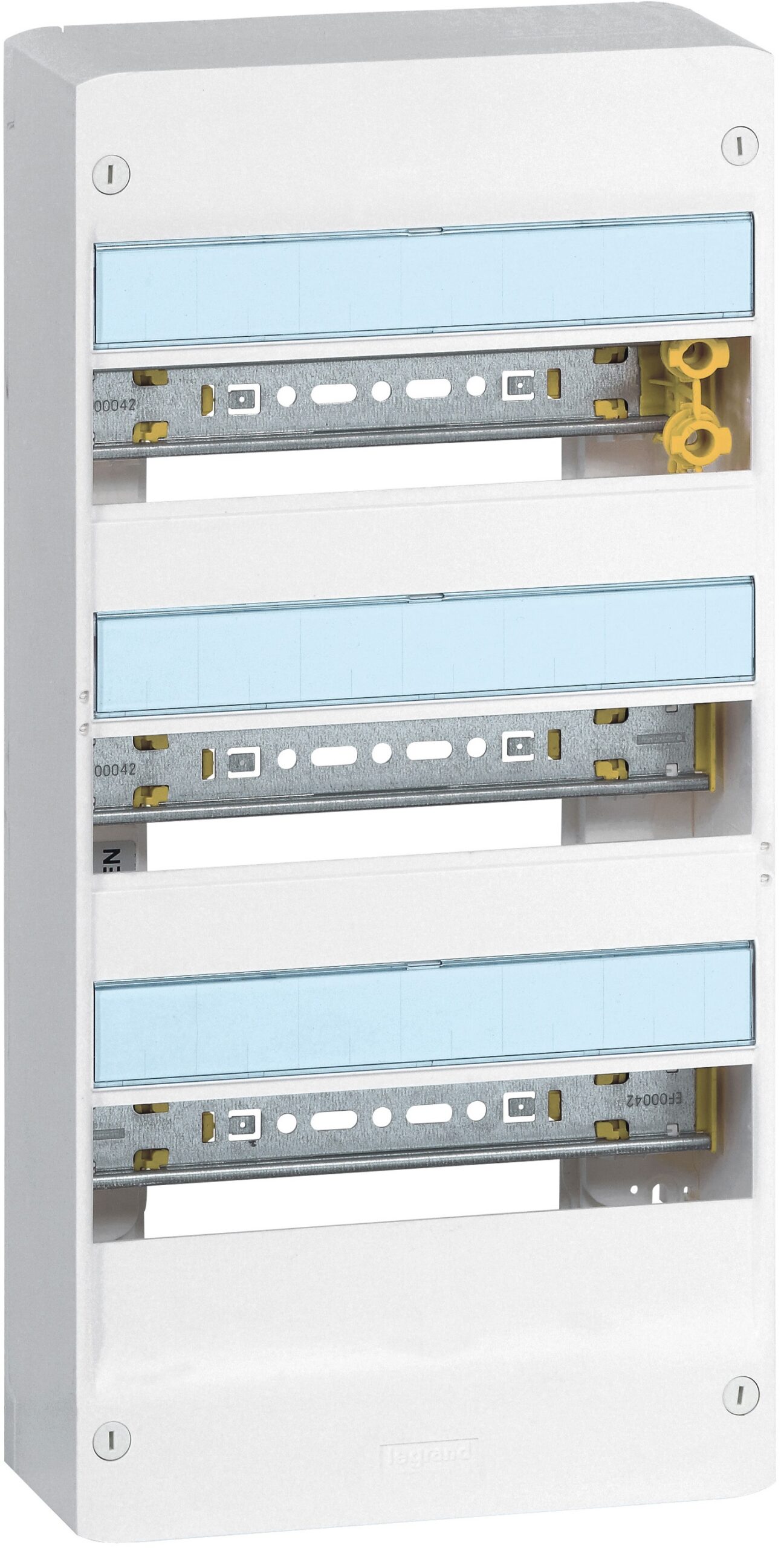 Coffret Drivia 13 modules 3 rangées saillie IP30 IK05 - Blanc RAL9003 – Image 2