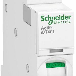 Acti9 iDT40T - Disjoncteur modulaire - 1P+N - 10A - Courbe C - 4500A/6kA
