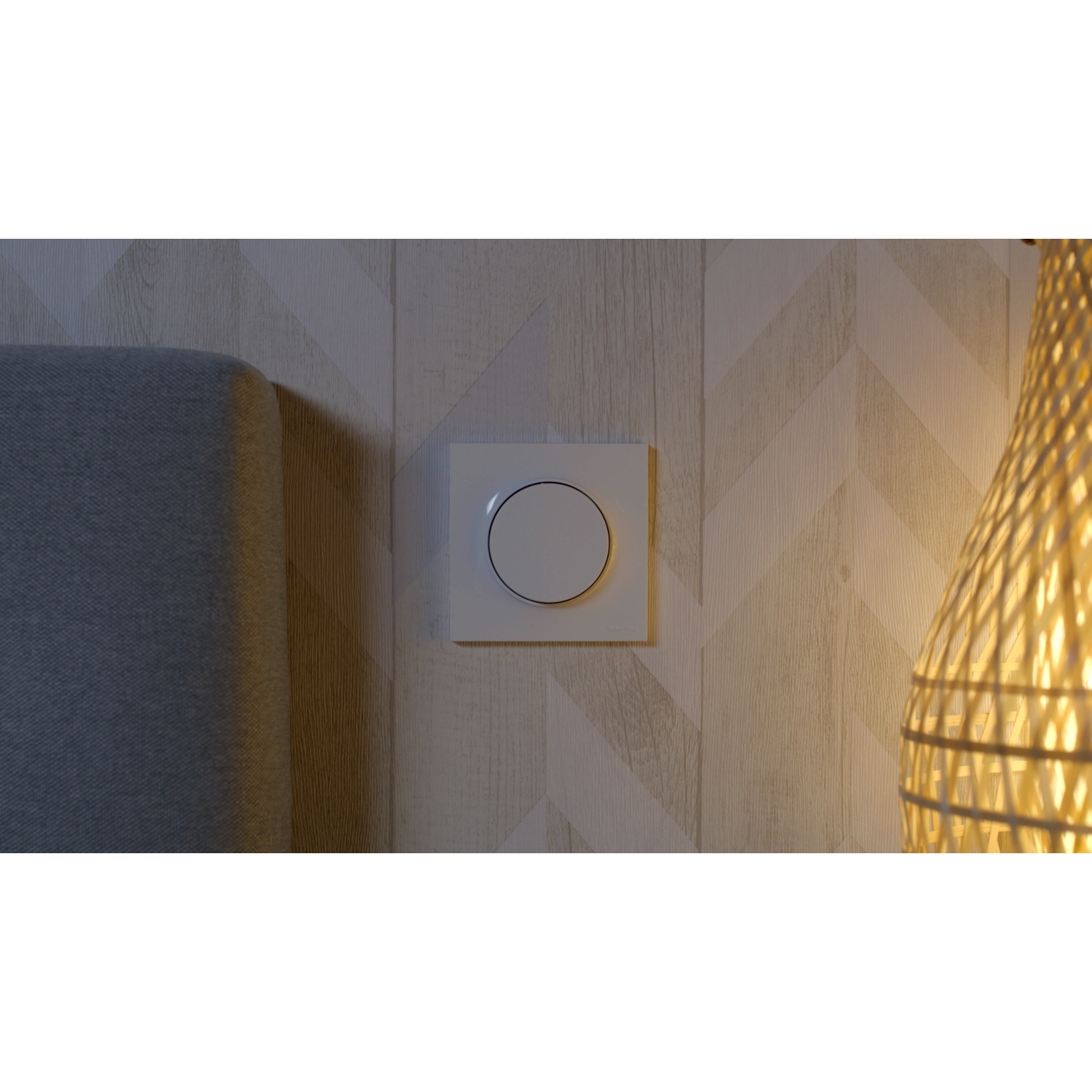 Odace 2011 Styl - plaque 1 poste blanc – Image 6