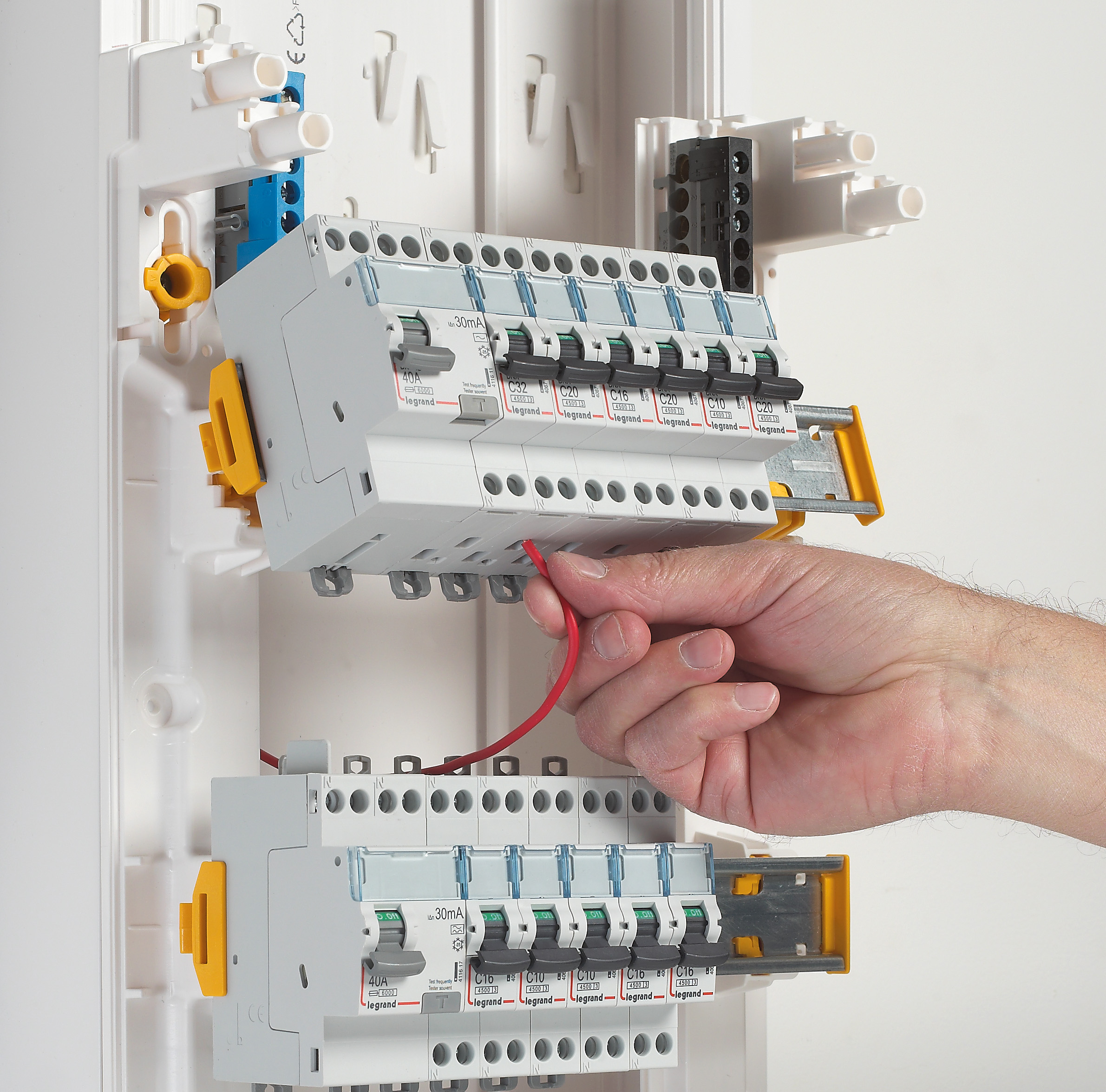 Coffret Drivia 13 modules 3 rangées saillie IP30 IK05 - Blanc RAL9003 – Image 6