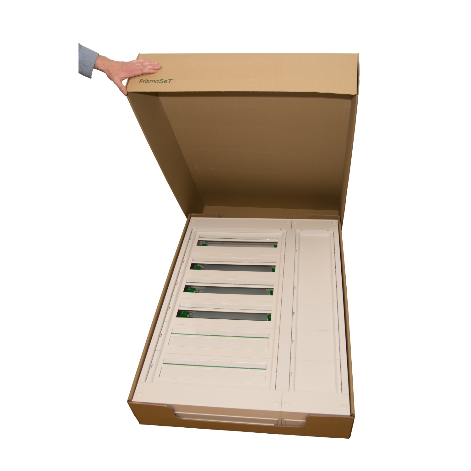PrismaSeT S - coffret saillie plastique & métal 8 rangées 24 modules – Image 7