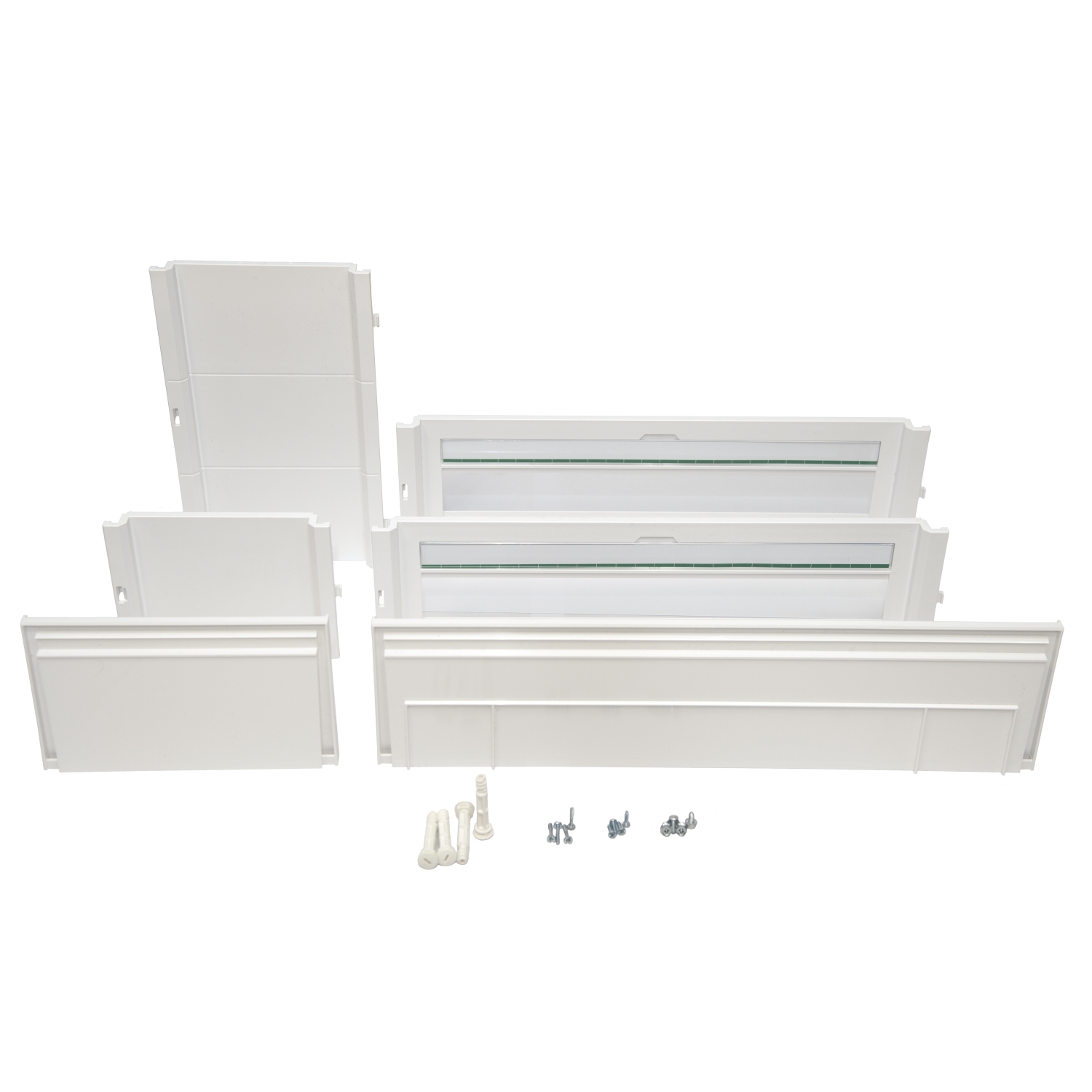 PrismaSeT S - Porte blanche pour coffret 7 rangées 24 modules – Image 6