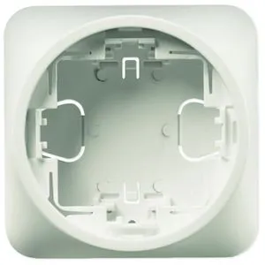 Boîtier simple pour appareillage OptimaTM blanc