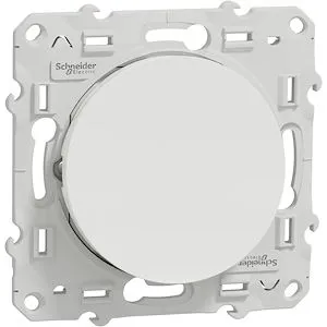 Odace 2011 - va-et-vient lumineux ou témoin - blanc - 10A - LED orange 1,5mA