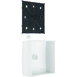 Boîte de dérivation pour moulure ateha 115x115mm Blanc – Image 4