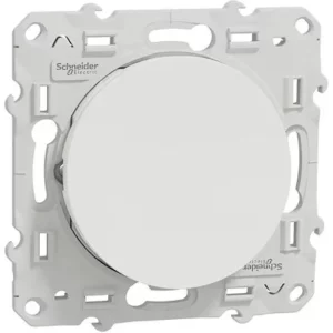 Odace 2011 - poussoir - blanc - 10A