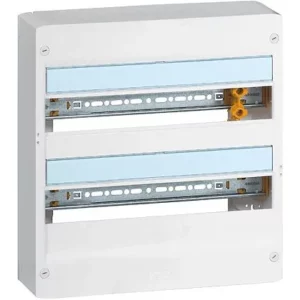 Coffret Drivia 18 modules 2 rangées saillie IP30 IK05 - Blanc RAL9003 401222