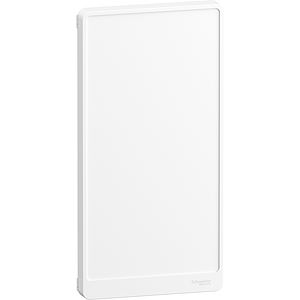 Resi9 - Porte Styl blanche (RAL 9003) pour coffret 3 rangée de 13 modules