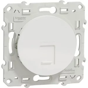 Odace - prise RJ45 - blanc - grade 1 (téléphone) cat. 5 UTP S520471