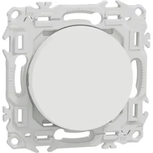 Odace - va-et-vient ou poussoir - 10AX - blanc craie S920204
