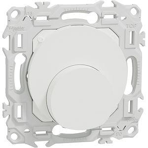 Odace - sortie de câble - serre câble 6 à 12 mm² - blanc craie S920662