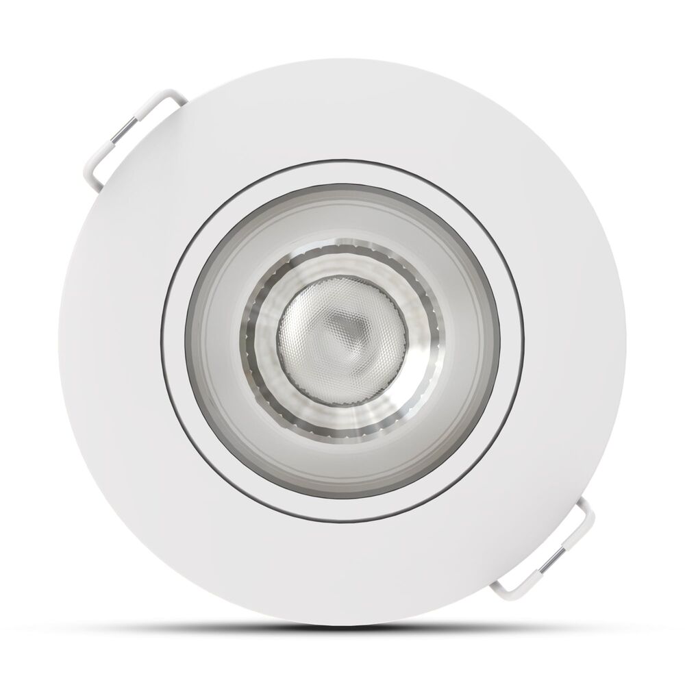 Modee Spot downlight LED orientable Rond 4W 3CCT IP44 D80xH32mm ROT (480 lumens) Blanc ERP – Image 3